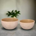 thumbnail image 4 of Calvera Dark Khaki Terracotta Pot Set (Set of 2), 4 of 5