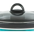 thumbnail image 5 of Brentwood Scallop Pattern 4.5 qt Slow Cooker, Blue, 5 of 8