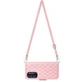 thumbnail image 3 of Charm Style for Moto G Stylus 5G 2022 Case RFID Blocking Wallet Card Holder Leather PU Flip Cover Lanyard Crossbody Strap Women Girl Magnetic Clasp Kickstand for Motorola Moto G Stylus 5G 2022, Pink, 3 of 8