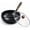 Normal Glass Lid, variant on Japanese Cast Iron Cookware, Uncoated Thick Iron Pot , Hand-Forged Non-Stick Skillet, Durable & Rust-Free Casserole for All Stoves, Kitchen Frying Pan