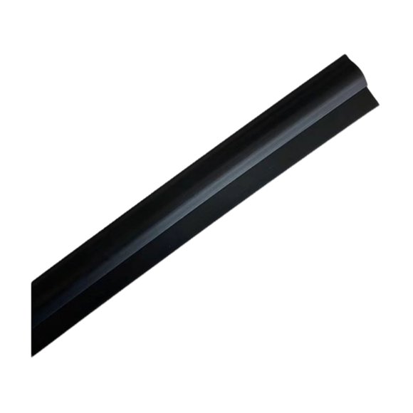 Borde de alfombra de PVC Inteprter 3 metros Negro
