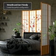 thumbnail image 3 of Oriental Furniture 7 Ft Tall Cherry Blossom Shoji Screen, Honey, 3 Panel, 3 of 6
