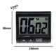 thumbnail image 2 of Ehuebsd Temporizador Digital Cuenta Regresiva Alarma Reloj Magnético (negro), 2 of 6