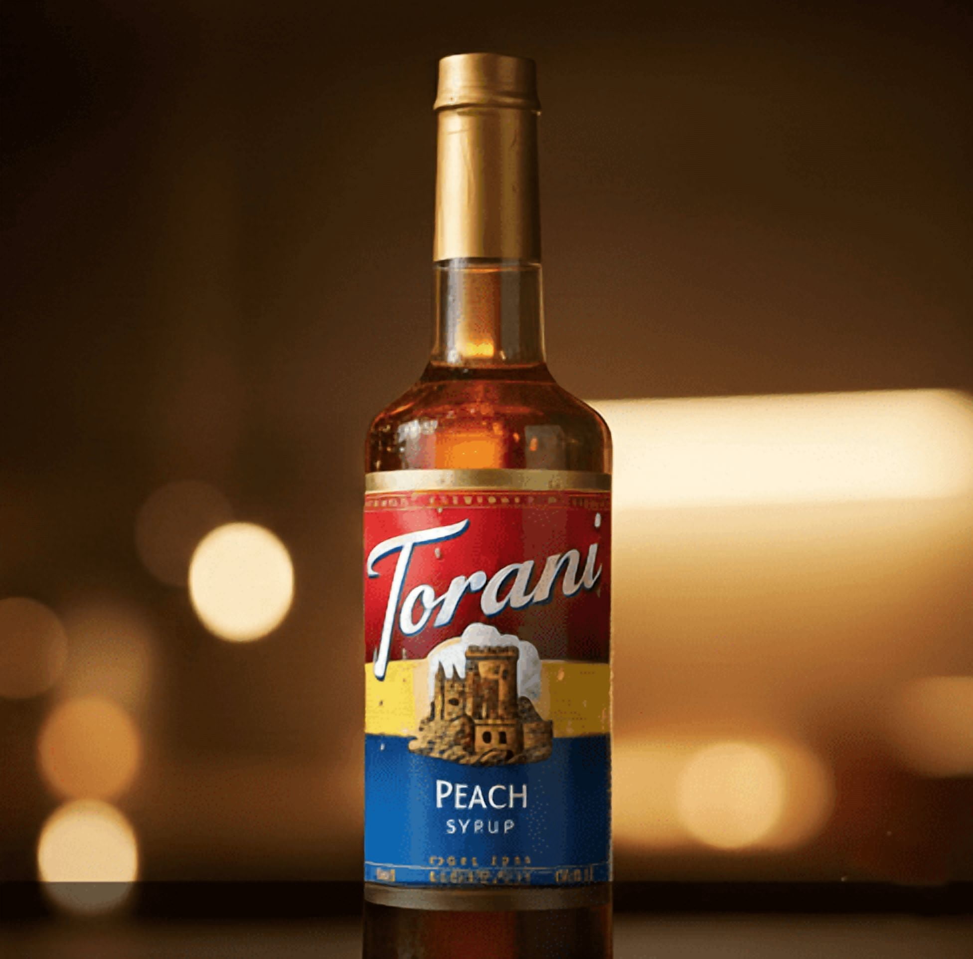 Torani Peach Syrup cs 12/750 ml