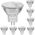 thumbnail image 1 of 12v 35w Halogen Lamps Gu4 Spot Base 2800k Warm White, Dimmable, Pack Of 8 Botao Feng, 1 of 5