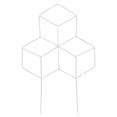 thumbnail image 1 of Plant Climbing Support Rack Houseplant Trellis Holder Plant Trellis Garden Supply, 1 of 8