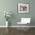 thumbnail image 3 of Trademark Fine Art 'Springtime Wonders' Canvas Art by Jenny Newland, White Matte, Silver Frame, 3 of 4