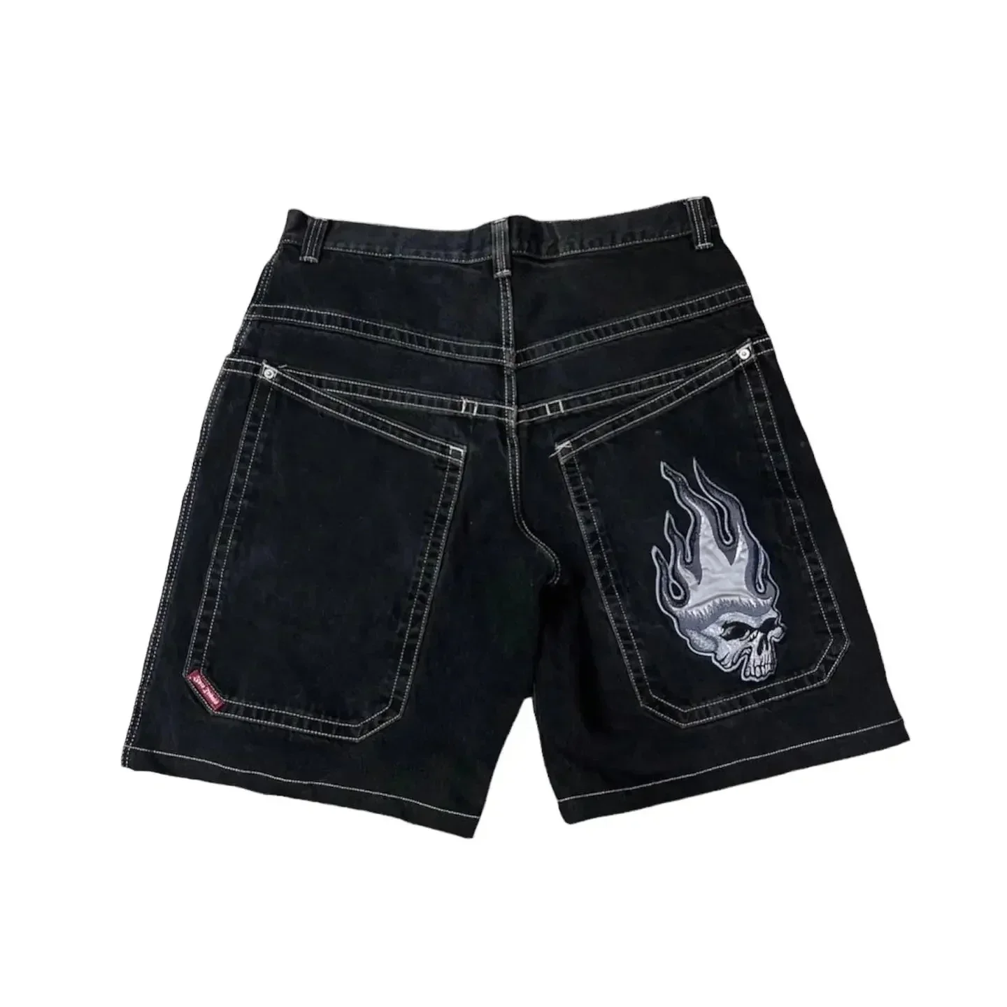 【jimwag】　Heart pocket denim pants BLACK HEART POCKET LOOSE FIT JEANS - BLACK – DRMERS CLUB