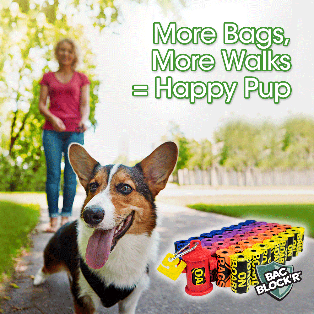 Bags on Board Poop Bags for Dogs, 9" x 14", 600 Count photo 8