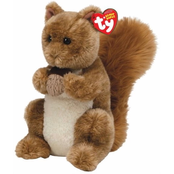 Ty Beanie Buddies Nutty Squirrel