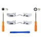 thumbnail image 1 of Bumpers Replacement LB RB Triggers Buttons Parts Fit Like Original with T6 T8 Screwdriver Repair Kit Compatible for Xbox One Elite Controller Zhivalor 2033437, 1 of 8