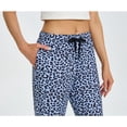 thumbnail image 3 of U2SKIIN Women's Leopard Print Pajama Pants, Soft Stretchy Pajamas Bottoms with Pockets for Lounging, 3 of 7