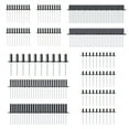 thumbnail image 2 of 200Pcs Large Flange Blind Rivets Black Rivets Assortment Kit Aluminum Automotive Rivet Replacement Set with 7 SAE Sizes and Portable Labeled Case for DIY Home Furniture, 2 of 7