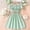 Green, variant on CHUOU Toddler Girls Sleeveless Solid Princess Dress Dance Party Dresses Clothes