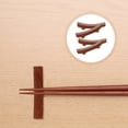 thumbnail image 2 of 4 soportes de madera para palillos con forma de barco para cubiertos y vajilla., 2 of 6