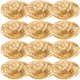 thumbnail image 5 of 12 unids Pequeños sombreros de paja tejidos apoyos decorativos pequeños sombreros de paja, 5 of 6