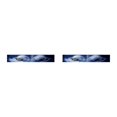 thumbnail image 3 of Thinsony Creative Eye Windshield Stickers Visor Strips Stylish and Practical wolf Shaped Eyes 130 x 21cm 2Set, 3 of 6