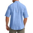 thumbnail image 2 of CHUANK Chemises de Pêche à Manches Courtes pour Hommes Légères UPF 50+ Protection Solaire SPF Pêche Randonnée Course, 2 of 7