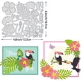 thumbnail image 3 of Toucan Bird Cutting Dies Flower Branches Leaf Cut Stencils for DIY Scrapbooking Embossing Card Making, 3 of 9