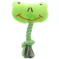 thumbnail image 1 of Dog Squeaky Toy Cartoon: Plush Funny Dog Rope Toy Puppy Teething Toy Pet Tug Toy, 1 of 10