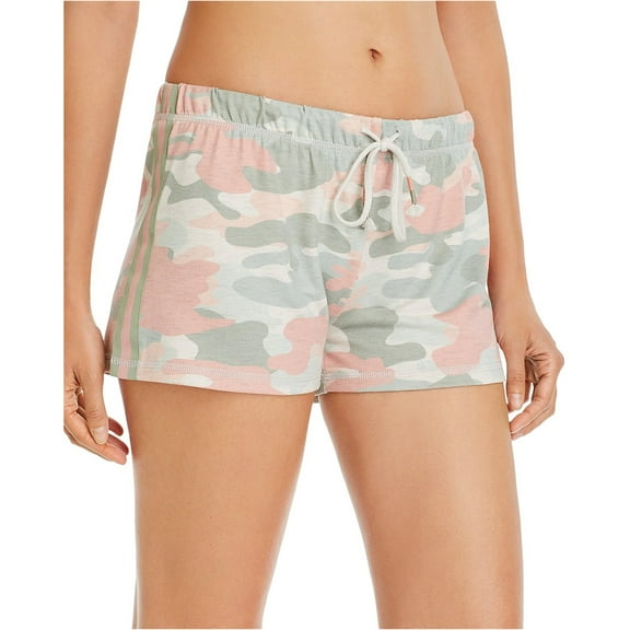P.J. Salvage Womens Camo Pajama Shorts, Multicoloured, Medium