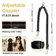 thumbnail image 2 of Correa doble para perros MingXpet, giratoria 360°, no se enreda, para perros grandes, 2 of 7