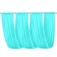 thumbnail image 3 of 6 PanelsCeiling Drapes Long Vaulted Draping Fabric DIY Wedding Drapes Curtains (5ftx10ft/5ftx20ft ), 3 of 9
