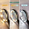thumbnail image 2 of Illuminated Reading Magnifier: 10x illuminated magnifying glass with 18 LED lights and 3 lighting modes, 2 of 5