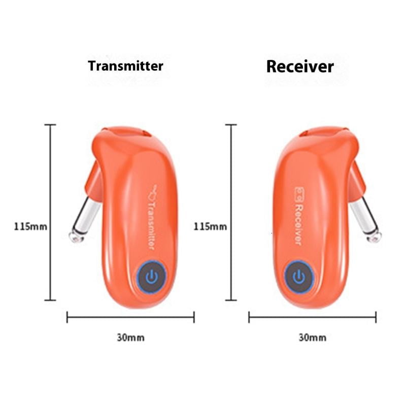 lanema Wireless Guitar System Transmitter and Receiver Suitable for Multiple Instrument