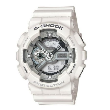 Casio Men's 'G SHOCK' Quartz Resin Casual Watch, Color:White (Model:
