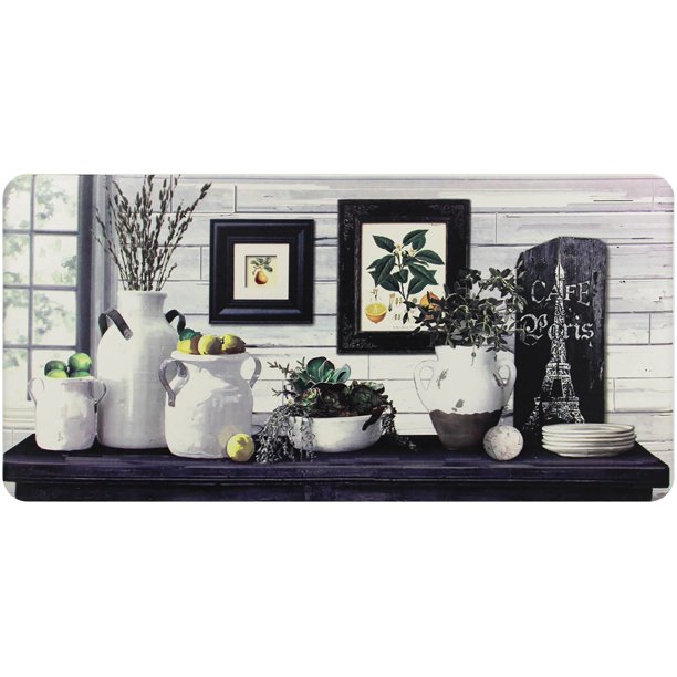 Better Homes&gardens Bhg 20x41 Paris Farmhouse Cushion Mat Walmart