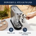 thumbnail image 4 of Máquina de café espresso De'Longhi EC680M de acero inoxidable plateada, 4 of 7