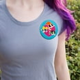 thumbnail image 2 of Powerpuff Girls Heart Pinback Button Pin, 2 of 5