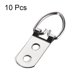 thumbnail image 2 of Kit de colgadores de D Ring para fotos Unique Bargains, 54mm x 22mm, tono plateado, 10 piezas, 2 of 3