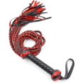thumbnail image 1 of Soft Faux Leather Whip - Harness Handle Whip Teaching Training Tool Horse Riding, 1 of 4