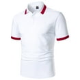 thumbnail image 2 of Polo Shirts For Men Regular Fit Clothes Work Outdoor Sports Golf Tennis Shirts, 2 of 9