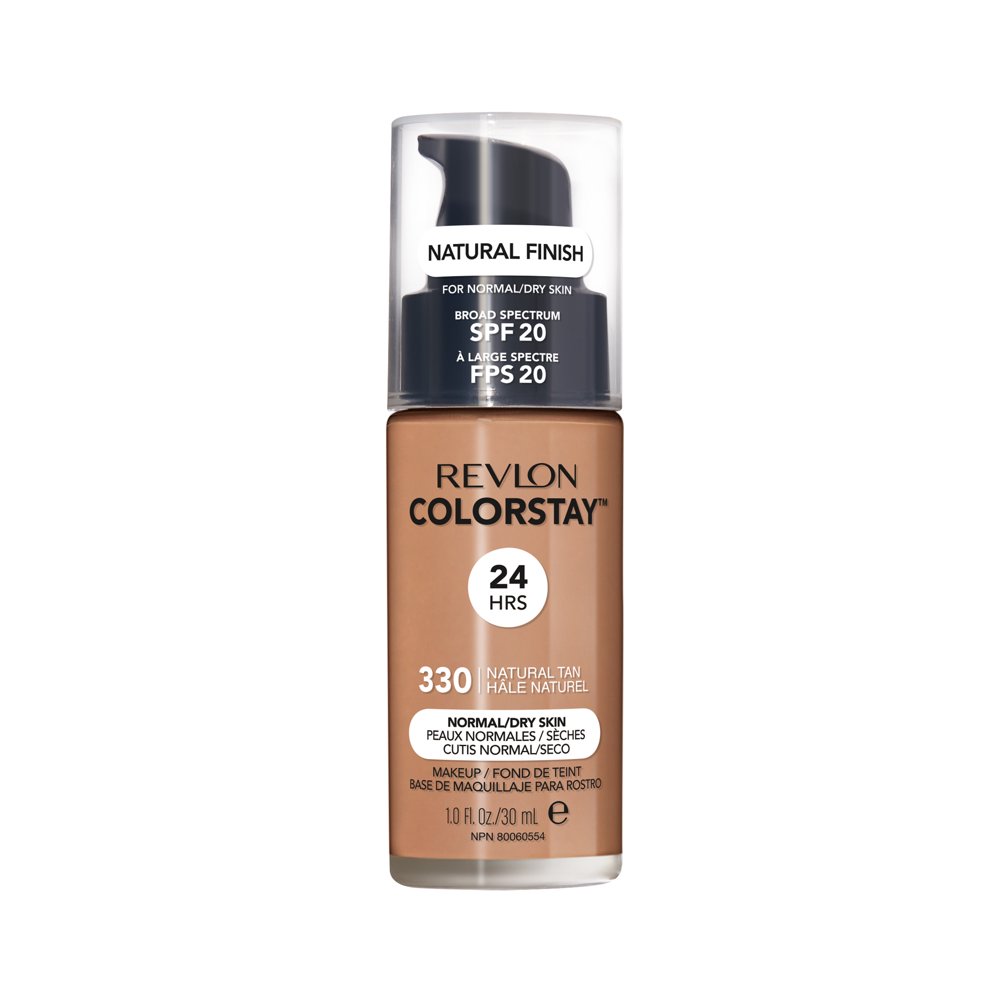 Revlon ColorStay Liquid Foundation for Normal/Dry Skin, Natural Finish