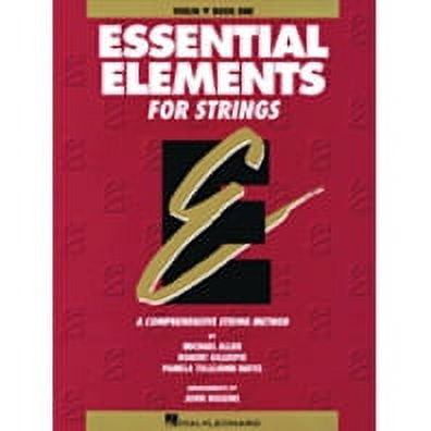 Hal Leonard Essential Elements for Strings, Book 1 (Original Series) Violin Printed Book by Michael Allen, Robert Gillespie, Pamela Tellejohn Hayes