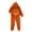 Gold, variant on Ladies Halloween Jack O Lantern Onesie Pajamas, Warm Flannel Fleece Hooded Zip Up Full Body Pajama Suits