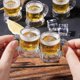 thumbnail image 2 of 12PCS Mini Beer Mug & Shot Glass Set - Premium Clear Steins with Handles for Shots, Beers & Whiskey Tasting - Perfect for Festive Birthday BBQs, Bar P, 2 of 5