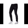 thumbnail image 2 of 2018 New Fashion Men&acute;s Skinny Ripped Destroyed Distressed Jeans Plain Stretch Tapered Leg Pants, 2 of 5