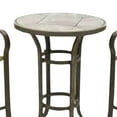 thumbnail image 7 of Four Seasons Courtyard Amalfi 3 Piece Balcony Height Outdoor Dining Set, 7 of 7
