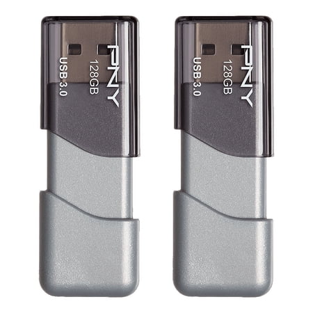 PNY 128GB Turbo Attaché 3 USB 3.0 Flash Drive 2-Pack