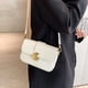 thumbnail image 4 of Monederos para mujer Bolso pequeño de hombro Lindo clutch de diseñador Bolsos de mano Bolso cruzado Hobo blanco cremoso:;:;, 4 of 5