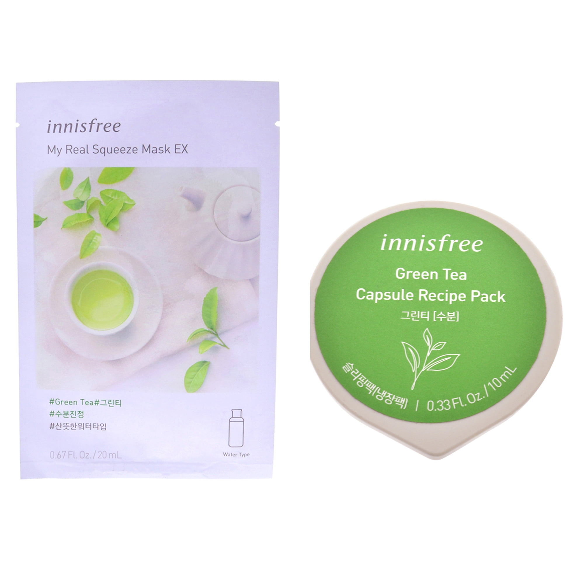Innisfree Innisfree Mask Green Tea 2 Pc Kit