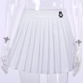 thumbnail image 5 of Gibobby faldas de mezclilla para mujer para mujer(Blanco, S), 5 of 5