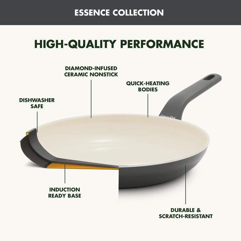 GreenPan Essence 3-Piece Fry Pan Set photo 4