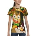 thumbnail image 2 of My Hero Academia Tsuyu Asui Kids T-Shirt 3d Printed Graphic T-Shirts Boys And Girls Short Sleeve Shirts For Youth Kids X-Small, 2 of 7