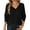 Black, variant on Sweaters For Women Solid Color Long Sleeve Knitted Pullover V Neck Tops Soft Comfortable Casual Everyday Wear Versatile Women Sweaters Beige L