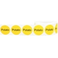 thumbnail image 2 of Potato Deli Labels 1 Inch Round Circle Dots 500 Total Stickers, 2 of 2
